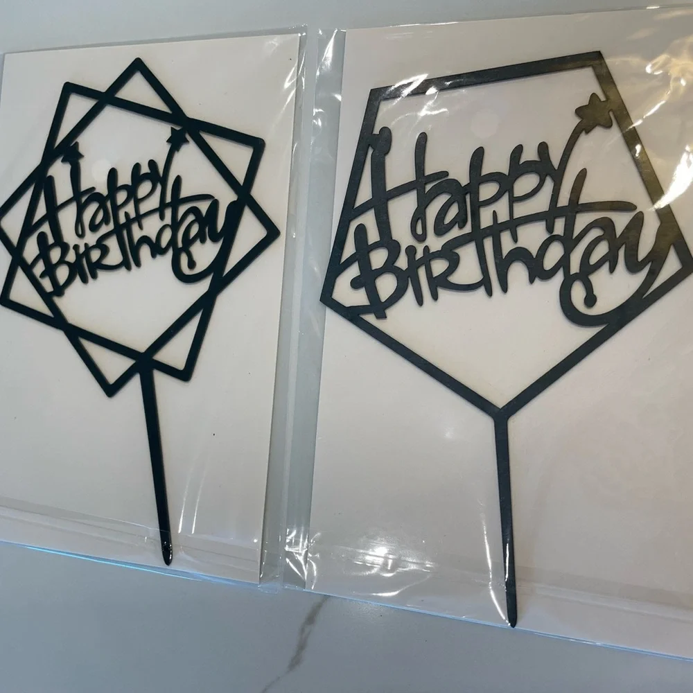 Cake & Cupcake Toppers. NWT.